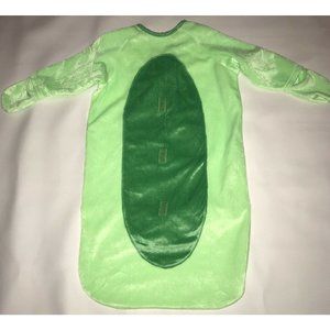 One Step Ahead Pea Pod Halloween Costume Bunting Baby Girl Boy Infant Size XS